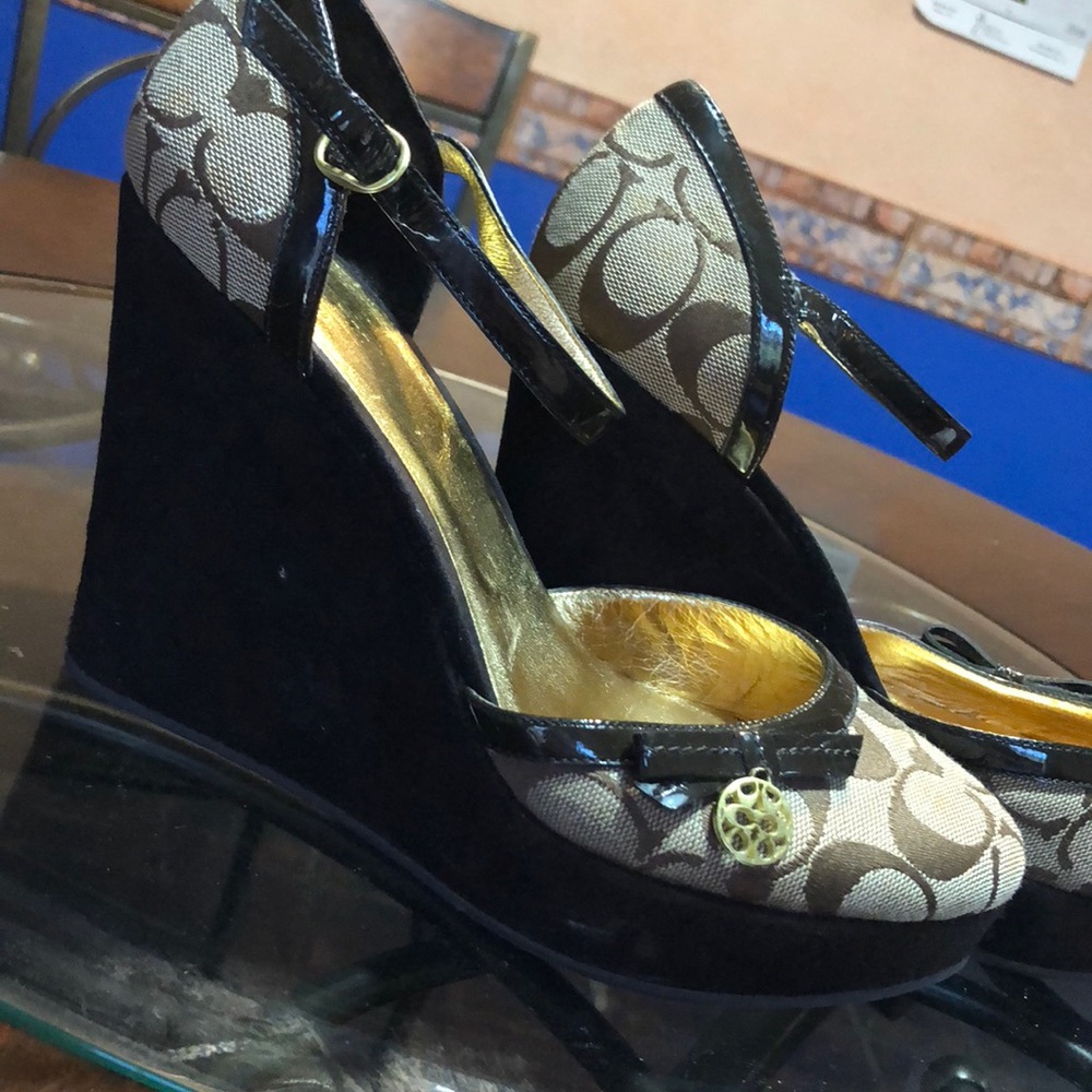 Coach wedges